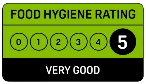 Food hygiene rating, see the Food Standards Agency