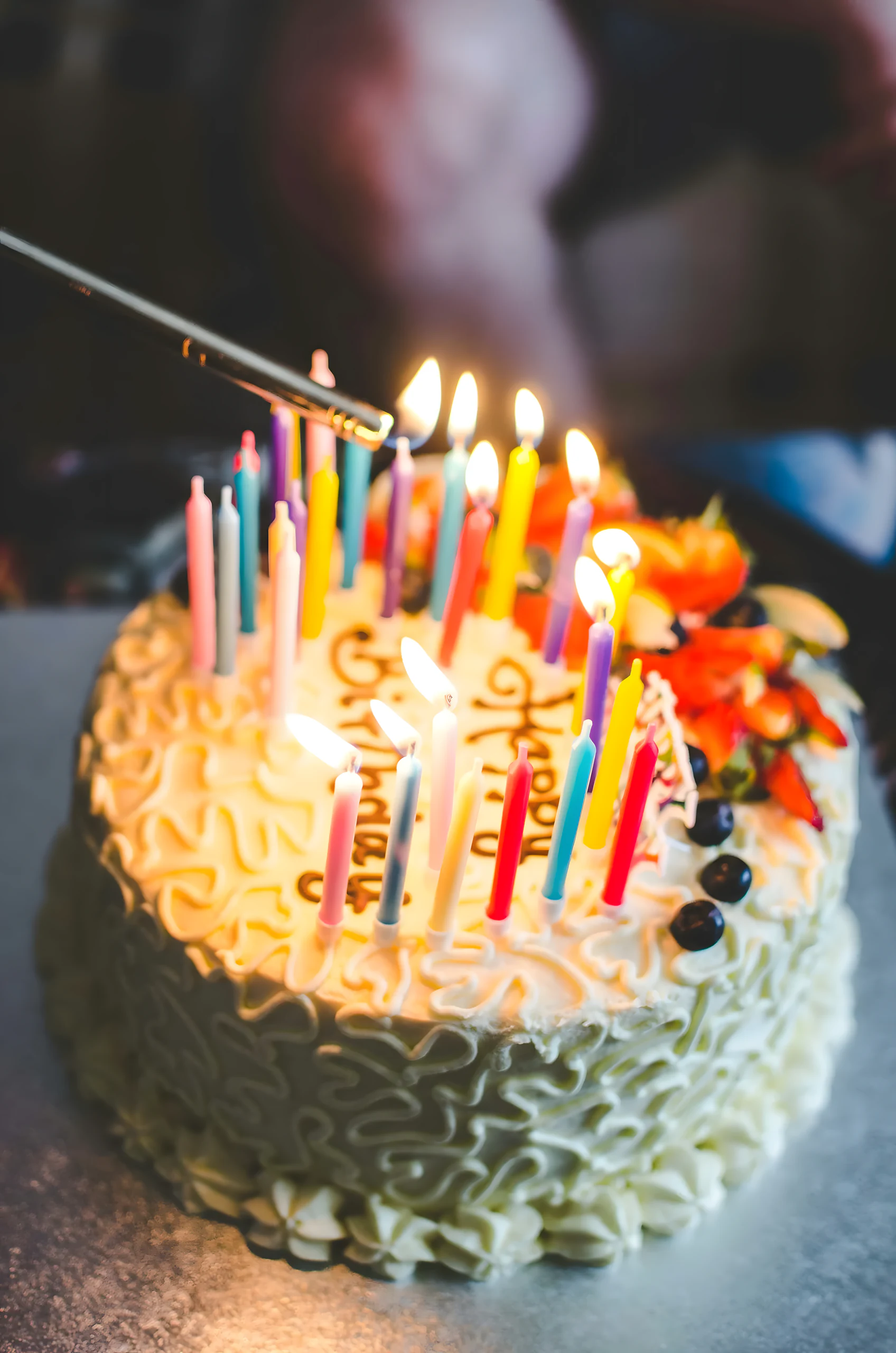 birthday celebrations at Luigi's Sandwich, Kent